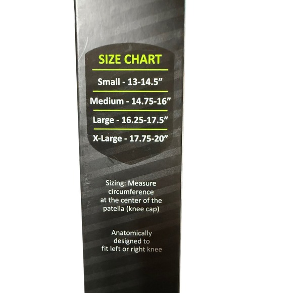 P-TEX Pro Closed Patella‎ Knee Sleeve Small Support P-TEXK201 Compression - Picture 6 of 6